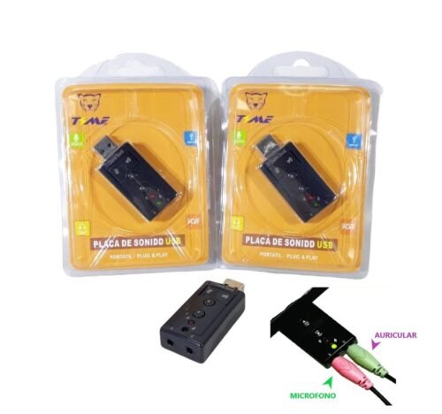 Placa Sonido Usb Time