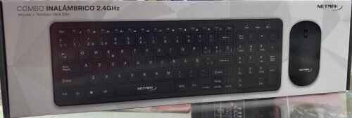 Combo Teclado y Mouse Inalambrico Netmak