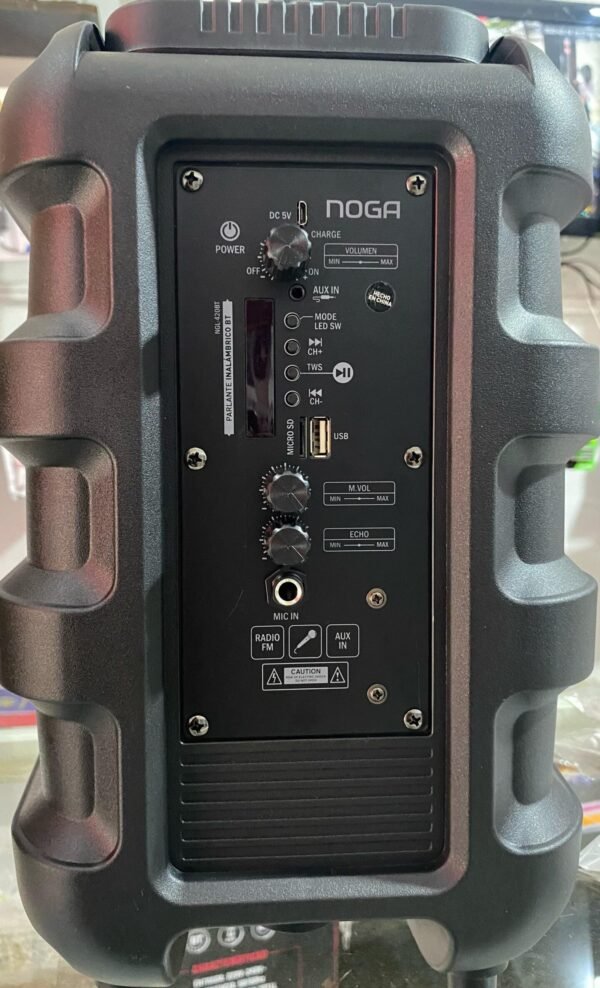 Parlante Noga Bluetooth ngl-420bt