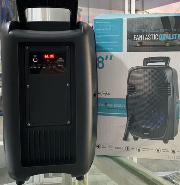 parlante-bluetooth-8-pulgadas-grecttnice gts-1248-parte-atras Parlante Bluetooth 8" grecttnice gts-1248