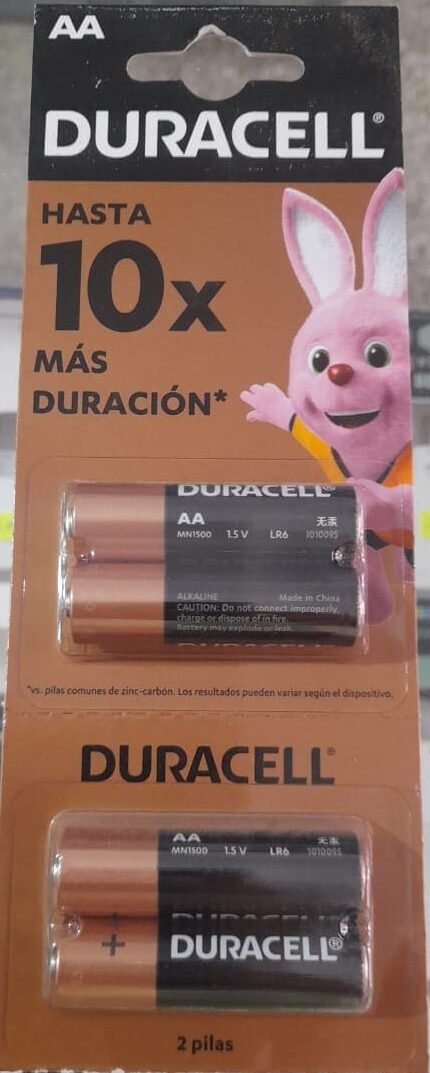 Pila Duracell  AA venta por unidad