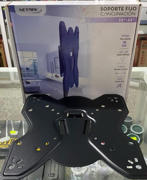 Soporte Para Tv Fijo c/Inclinación de 23" a 43"