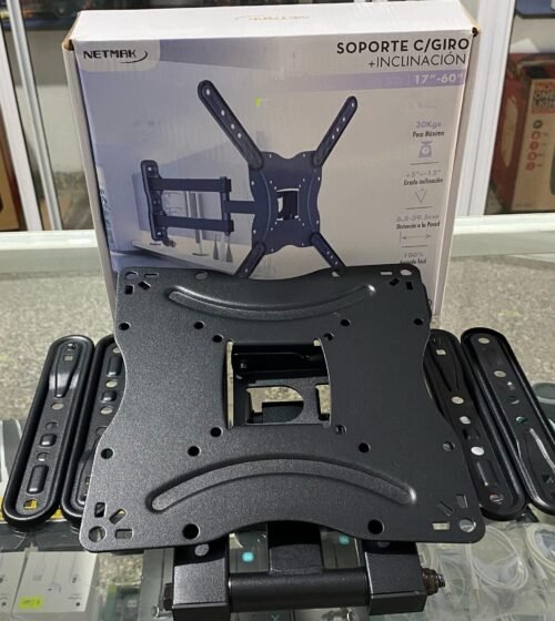 Soporte Para Tv c/Giro + Inclinación de 17" a 60"