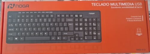 Teclado Noga nkb410 multimedia