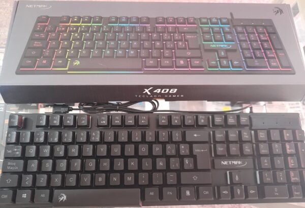 Teclado Gamer RGB Netmak nm-x408