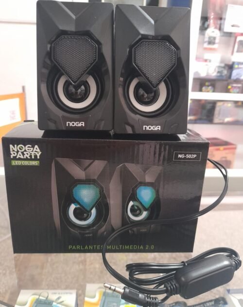 Parlante 2.0 Usb Gamer Noga Ng-502p