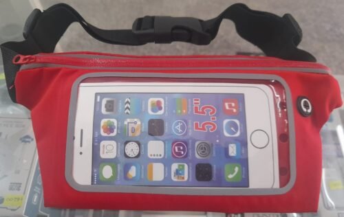 Funda Riñonera p /celular c/bolsillo