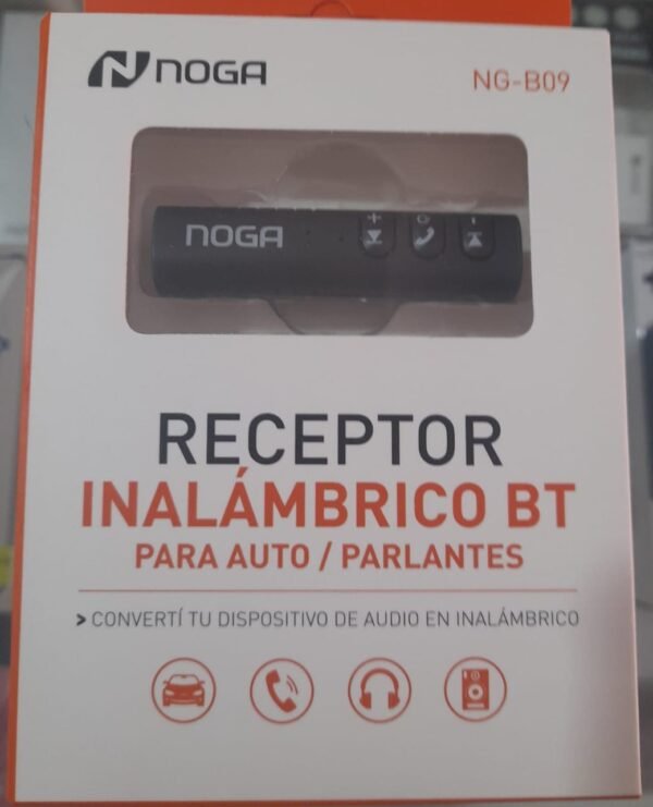 Receptor inalambrico Bluetooth Noga ng-b09
