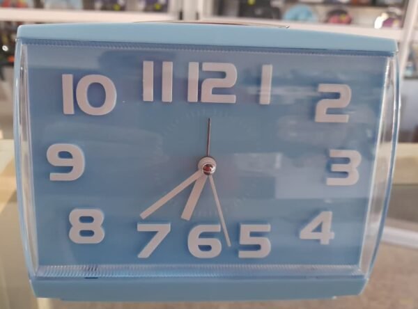 Reloj despertador c/alarma acrilico